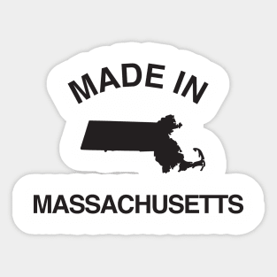 Made in Massachusetts Sticker